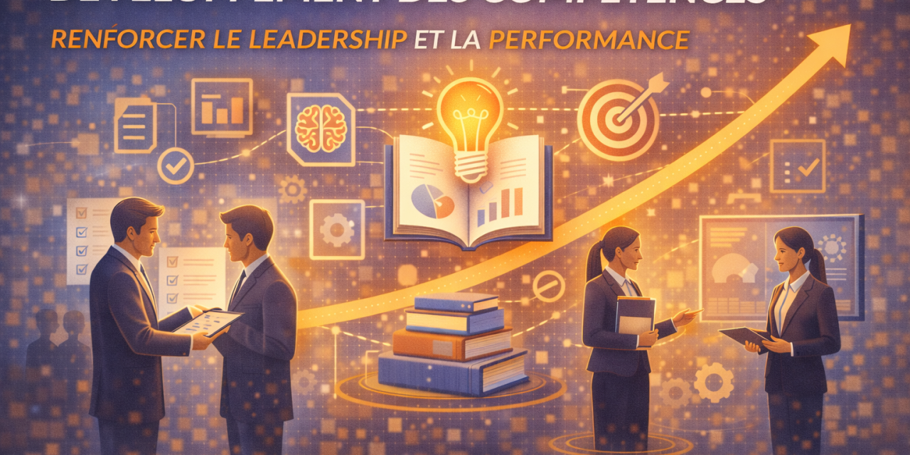 Développement des compétences : un levier stratégique pour renforcer le leadership et la performance durable