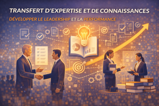 Transfert d’expertise et de connaissances