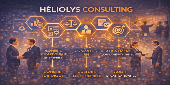 HÉLIOLYS Consulting : accompagner la transformation stratégique et organisationnelle des entreprises