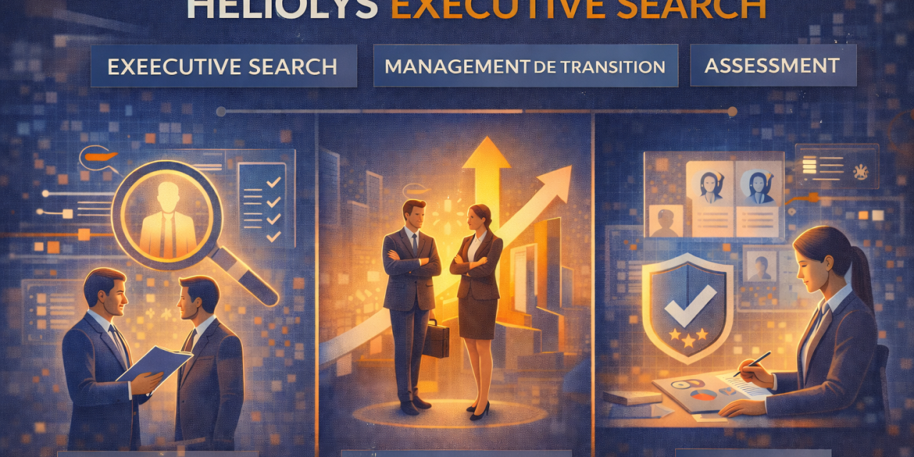HÉLIOLYS Executive Search : recruter, évaluer et transformer le leadership au service de la performance